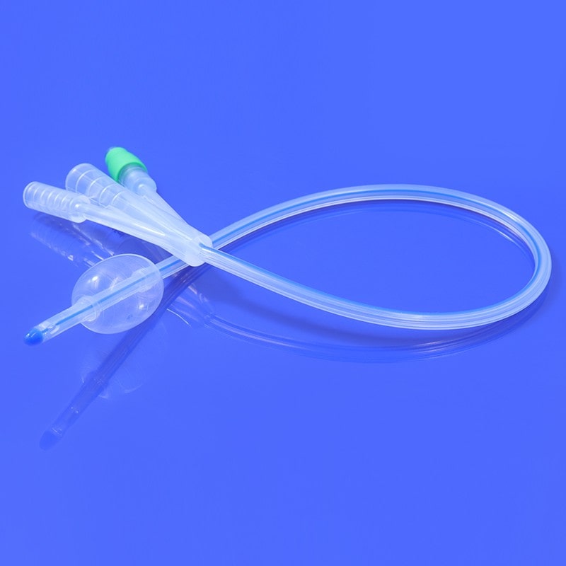 Disposable Sterile Three-Lumen Urinary Catheter